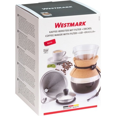 Slow Coffee Maker c/ Filtro e Tampa 0,5L | Westmark