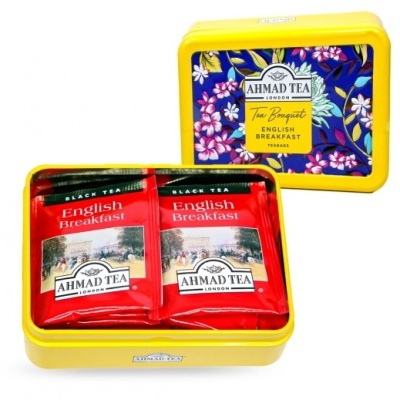 Lata English Breakfast "Tea Bouquet" 10 Saq. | AHMAD TEA
