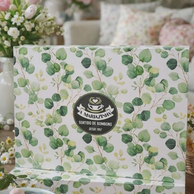 Bombons | Caixa Jardim Verde (16 Bombons)
