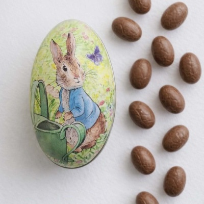 Bombons | Lata Ovos Metálicos Peter Rabbit 100g (4 Padrões)