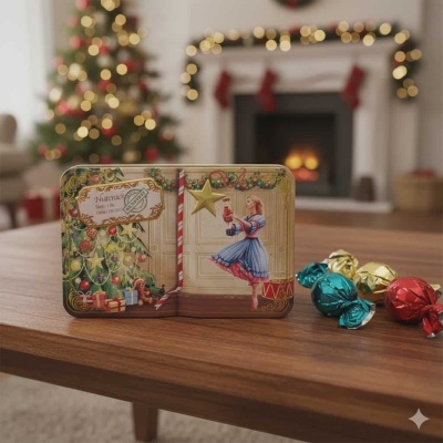 Bombons | Lata Mini Livro The Nutcracker 100g
