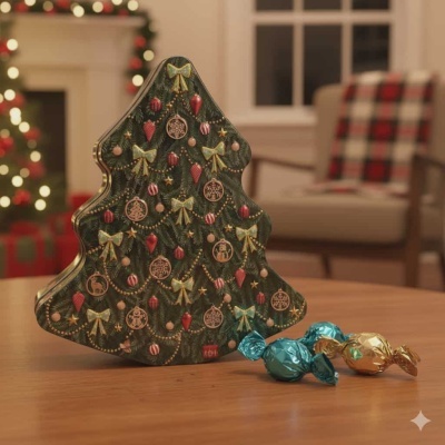 Bombons | Lata Árvore de Natal 250g