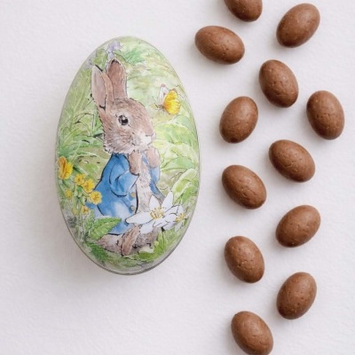 Bombons | Lata Ovos Metálicos Peter Rabbit 100g (4 Padrões)