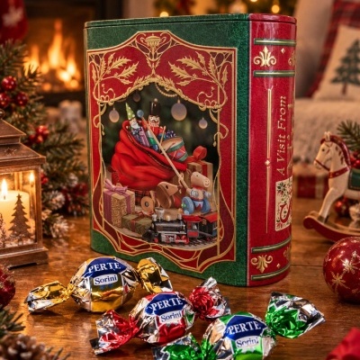 Bombons | Lata Livro A Visit From St. Nick 300g