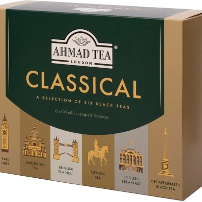 Seleção de Chás "Classical" 60 Saq. | AHMAD TEA