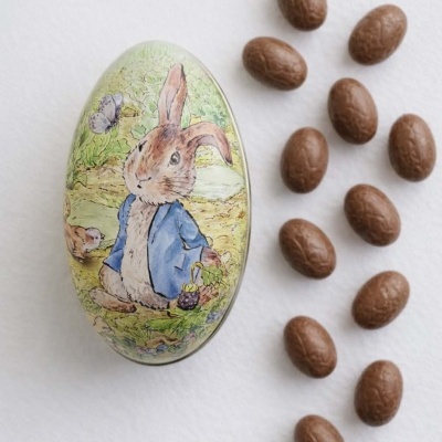 Bombons | Lata Ovos Metálicos Peter Rabbit 100g (4 Padrões)
