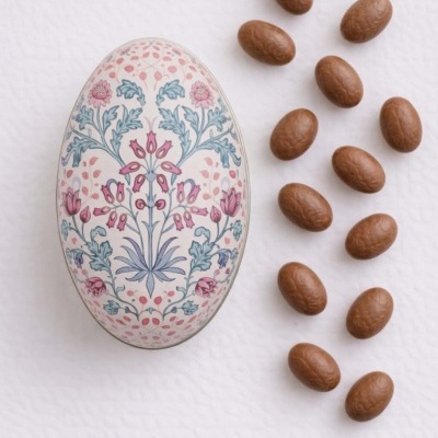 Bombons | Lata Ovos Metálicos Arts & Crafts 100g (4 Padrões)