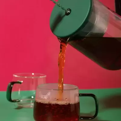 Bule de Vidro 1,25L | Modelo "Gyro Verde" La Cafetière