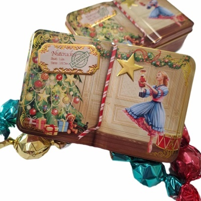 Bombons | Lata Mini Livro The Nutcracker 100g