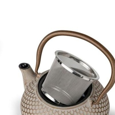 Bule de Ferro Fundido 0,7L | Modelo "Jiangxi" Cobre