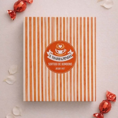 Bombons | Caixa Laranjinha (8 Bombons)