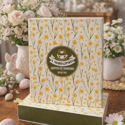 Bombons | Caixa Girassol (8 Bombons)