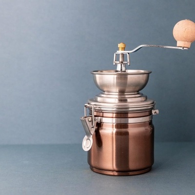 Moinho de Café Manual - Modelo Copper | La Cafetière
