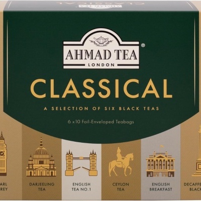 Seleção de Chás "Classical" 60 Saq. | AHMAD TEA