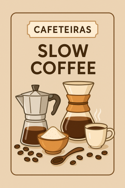 Cafeteiras Slow Coffee