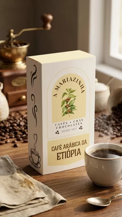 Café Arábica da Etiópia 200g | Seleção Especial d'A Mariazinha