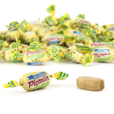 Rebuçados Pictolin Gengibre e Limão - Sem Açúcar
