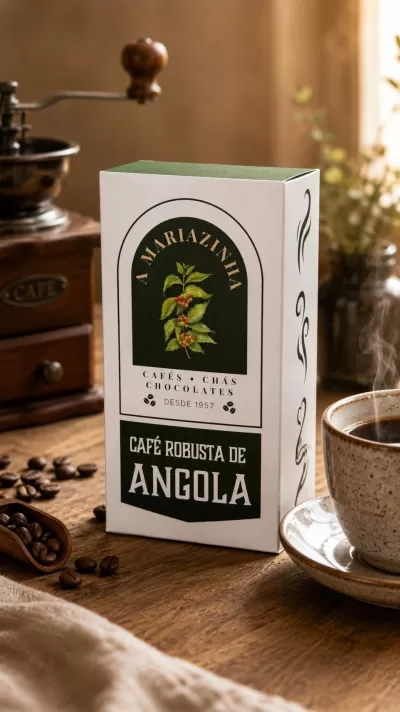 Café Robusta de Angola 200g | Seleção Especial d'A Mariazinha