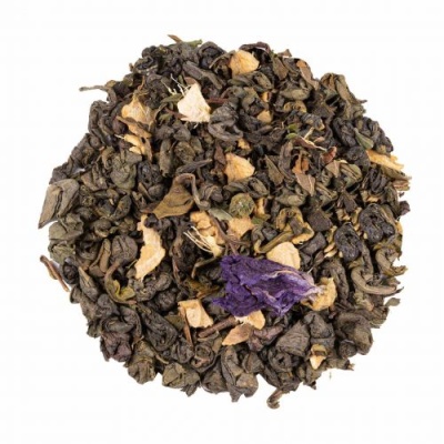 Chá Verde Aromatizado | Gengibre e Menta BIO 100g