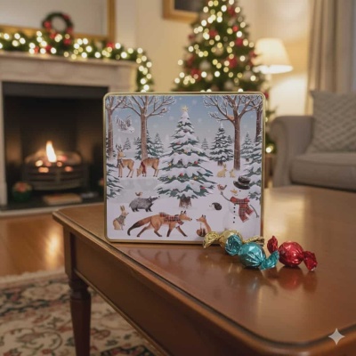 Bombons | Lata Cenário Natalício 400g