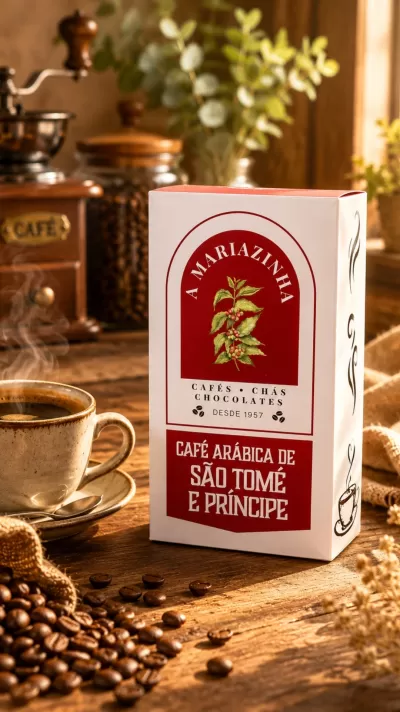 Café Arábica de São Tomé e Príncipe 200g | Seleção Especial d'A Mariazinha