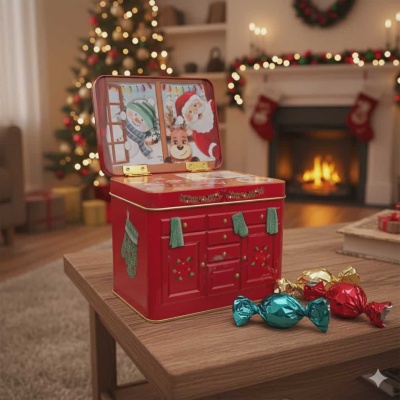 Bombons | Lata Armário de Natal 200g