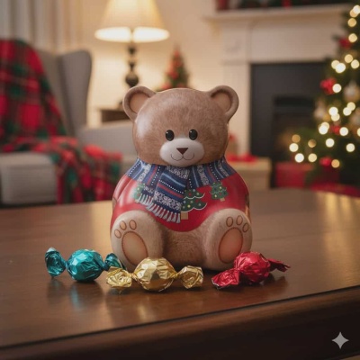 Bombons | Lata Ursinho de Natal 200g