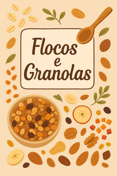Flocos e Granolas