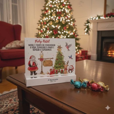 Bombons | Miminho c/ Frase - Esperança (16 Bombons)