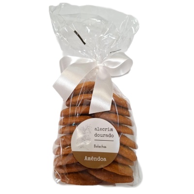 Bolachas Artesanais de Amêndoa 200g | Alecrim Dourado