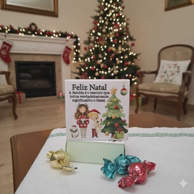 Bombons | Miminho c/ Frase - Família (6 Bombons)