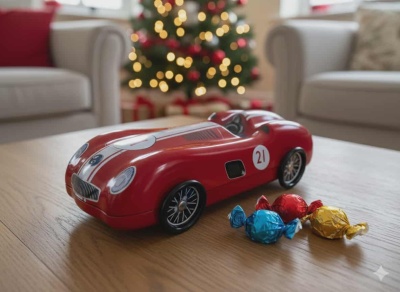 Bombons | Lata Carro de Corrida Vermelho 200g