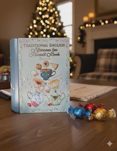 Bombons | Lata Livro XXL Afternoon Tea 500g