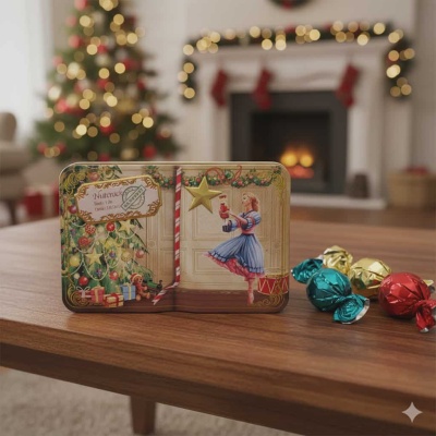 Bombons | Lata Mini Livro The Nutcracker 100g