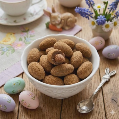 Amêndoas de Chocolate com Canela