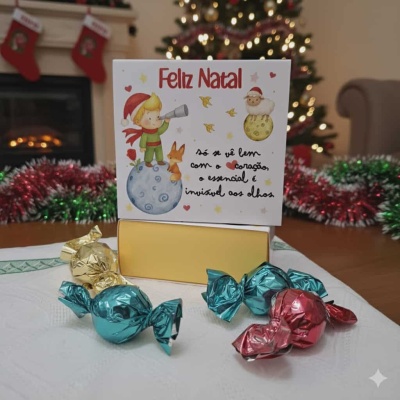 Bombons | Miminho c/ Frase - Principezinho (6 Bombons)