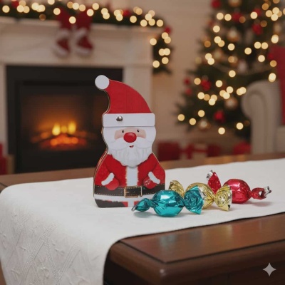 Bombons | Lata Figura Pai Natal 70g