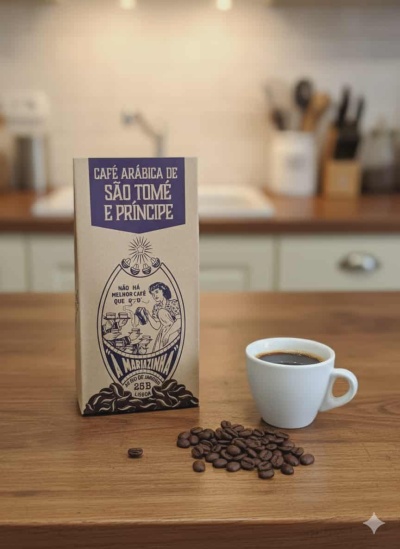 Café Arábica de São Tomé e Príncipe 200g | Seleção Especial d'A Mariazinha