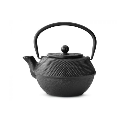 Bule de Ferro Fundido 500ml | Modelo "Jang" Preto