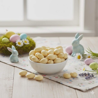 Amêndoas de Chocolate Branco