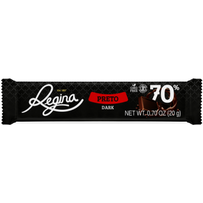Tablete Chocolate Negro 70% Cacau 20g | Regina