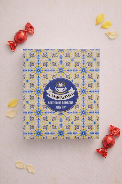 Bombons | Caixa Azulejo Português (8 Bombons)