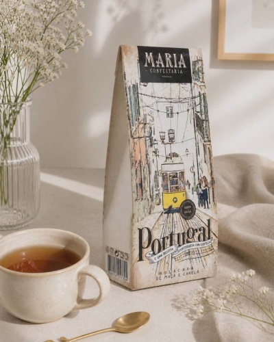 Biscoitos de Maçã e Canela 150g | Maria Confeitaria
