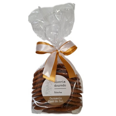 Bolachas Artesanais de Caramelo e Flor de Sal 200g | Alecrim Dourado