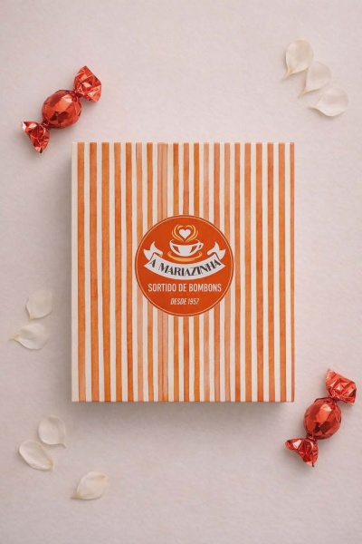 Bombons | Caixa Laranjinha (8 Bombons)