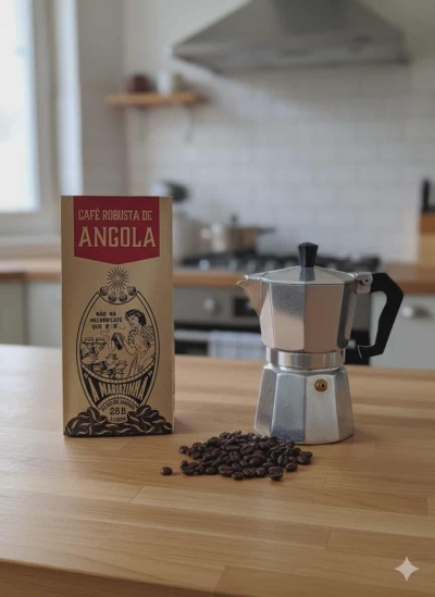 Café Robusta de Angola 200g | Seleção Especial d'A Mariazinha