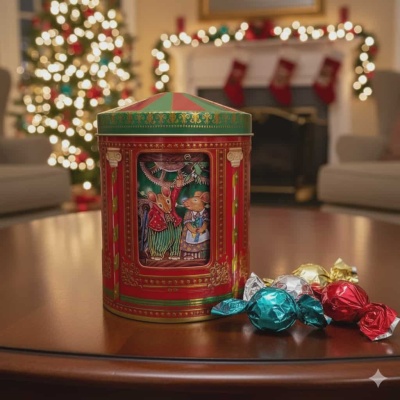 Bombons | Lata Carrocel Musical X-Mas Mice 200g