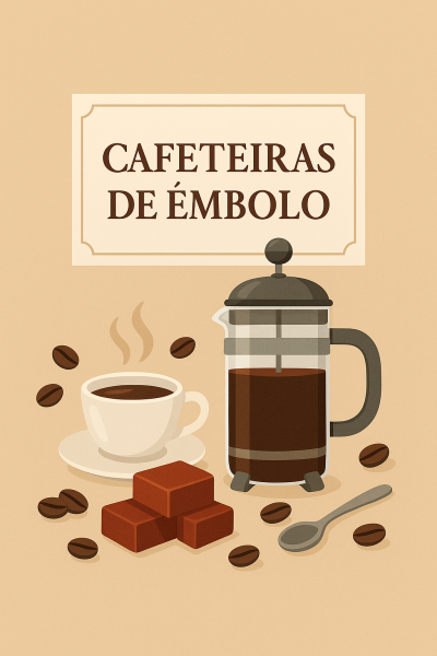 Cafeteiras de Êmbolo
