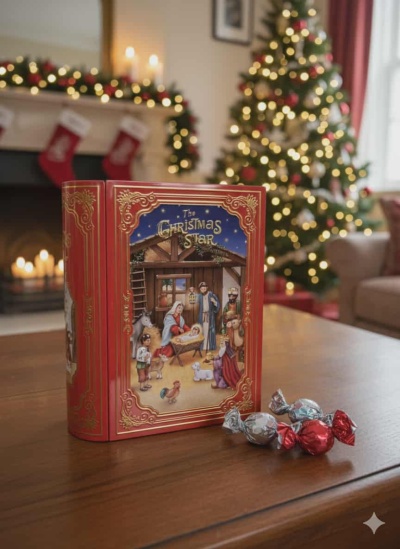 Bombons | Lata Livro XXL Sagrada Família 500g