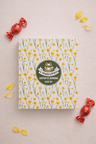 Bombons | Caixa Girassol (8 Bombons)